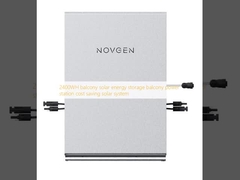 2400WH ระเบียง เซลล์พลังงานเก็บระเบียงโรงไฟฟ้า ประหยัดค่าใช้จ่าย ระบบแสงอาทิตย์