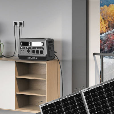 ระบบเก็บพลังงานแบบพกพาหลากหลาย 2200W 2048WH สําหรับระเบียง