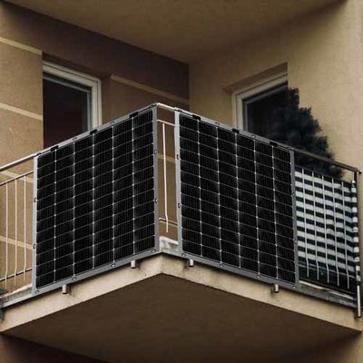 แผ่นแสงอาทิตย์เบาเบากลางแจ้ง 200W สําหรับระบบเก็บพลังงานแสงอาทิตย์