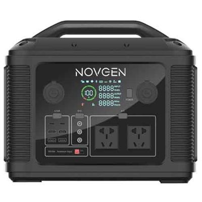 1075Wh สถานไฟฟ้าแบตเตอรี่พกพา 220V - 240V 50Hz AC Output
