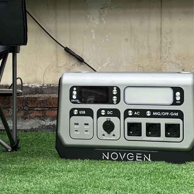 บัลคอน โซลาร์ พกพา พลังงานเก็บพลังงาน 2048WH 2200W การติดตั้งฟรี